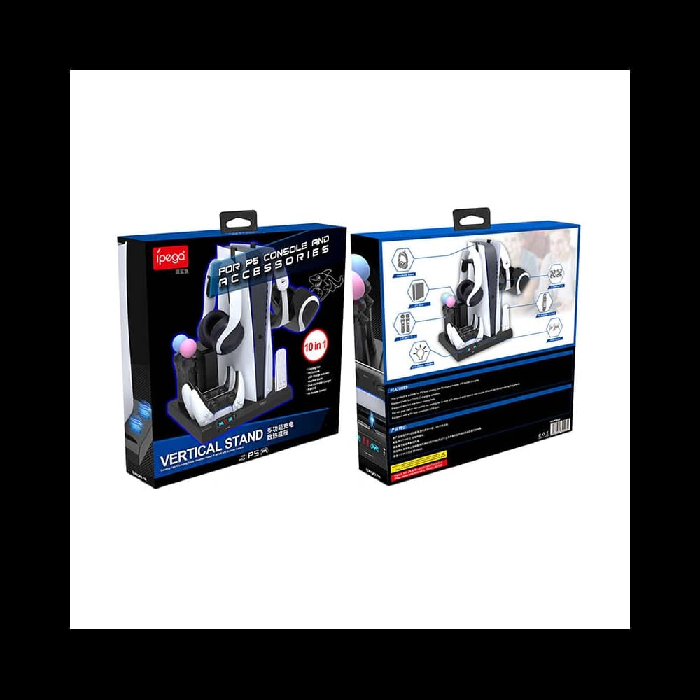 Multifunktionale Kühlbasis für PS5 iPega PG-P5028 (schwarz) - 3