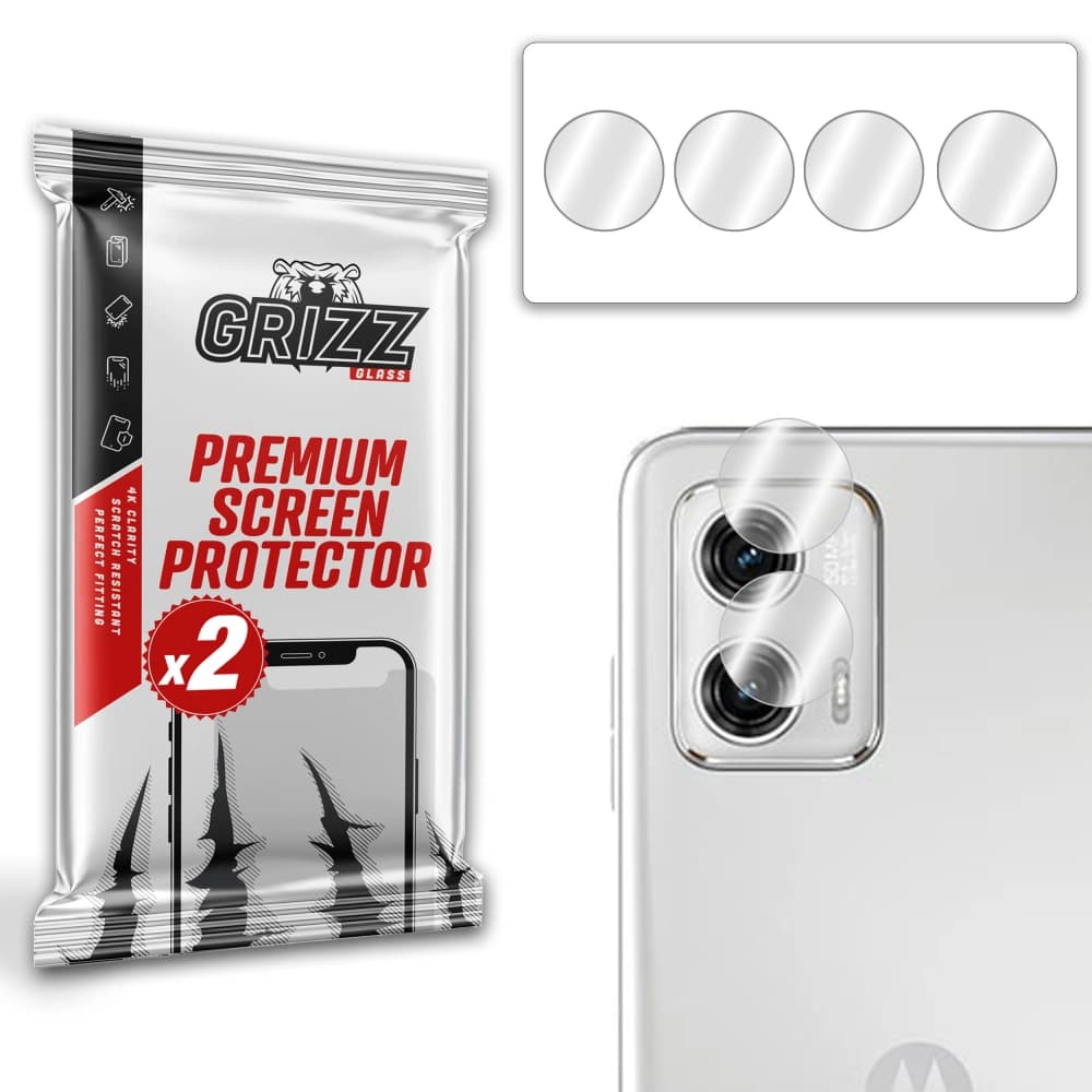 Glas für die Kamera GrizzGlass HybridGlass für Motorola Moto G73 - 1