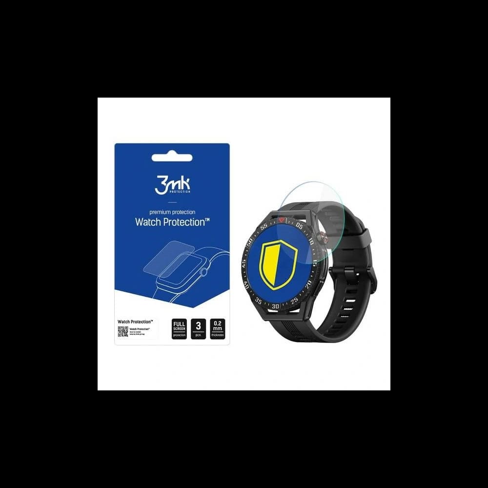 Hybriertes Glas 3MK FlexibleGlass Uhr Huawei Watch GT 3 SE - 1