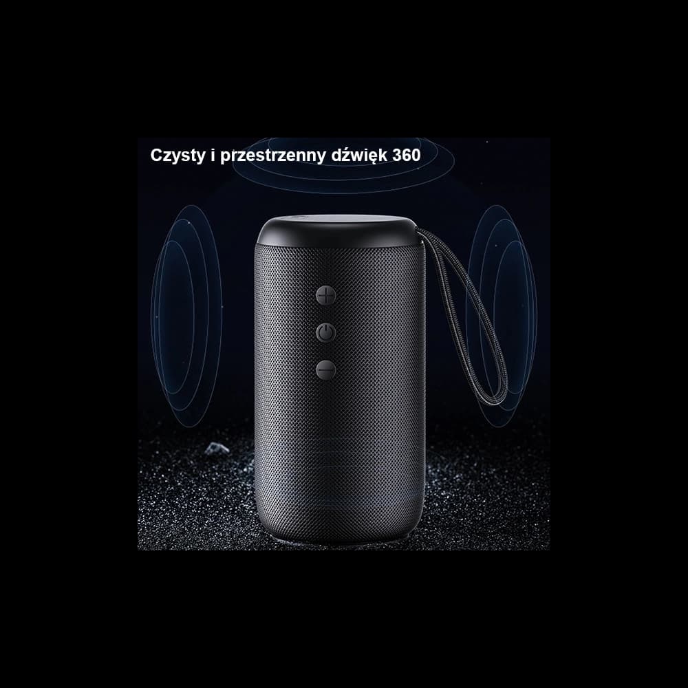 USAMS YC Serie Lautsprecher Bluetooth 5.0 10W Wasserdicht schwarz YC011YX01 - 3