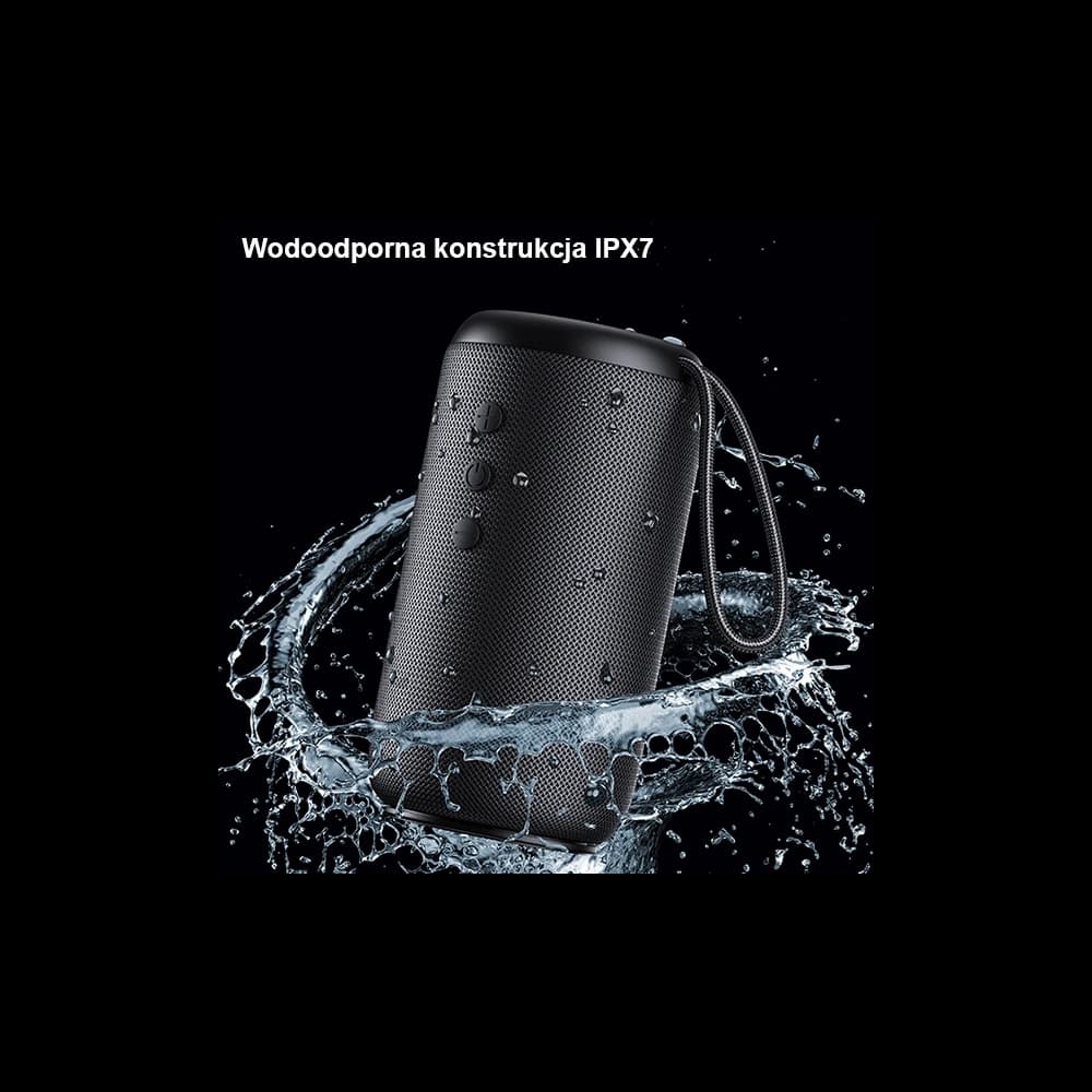 USAMS YC Serie Lautsprecher Bluetooth 5.0 10W Wasserdicht schwarz YC011YX01 - 6