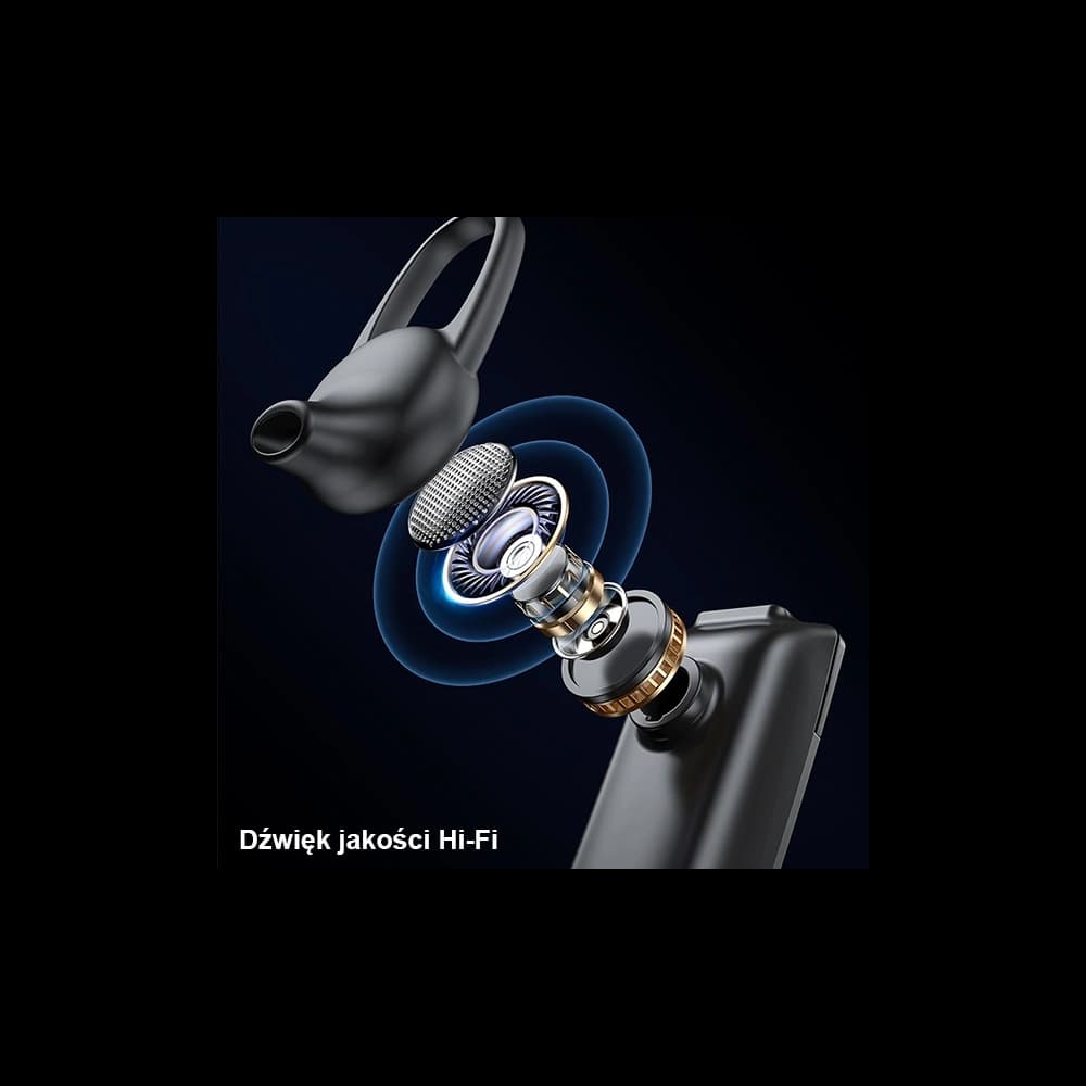 USAMS Earphone 5.0 BT2 black BHUBT201 (USAMS-BT2) - 4