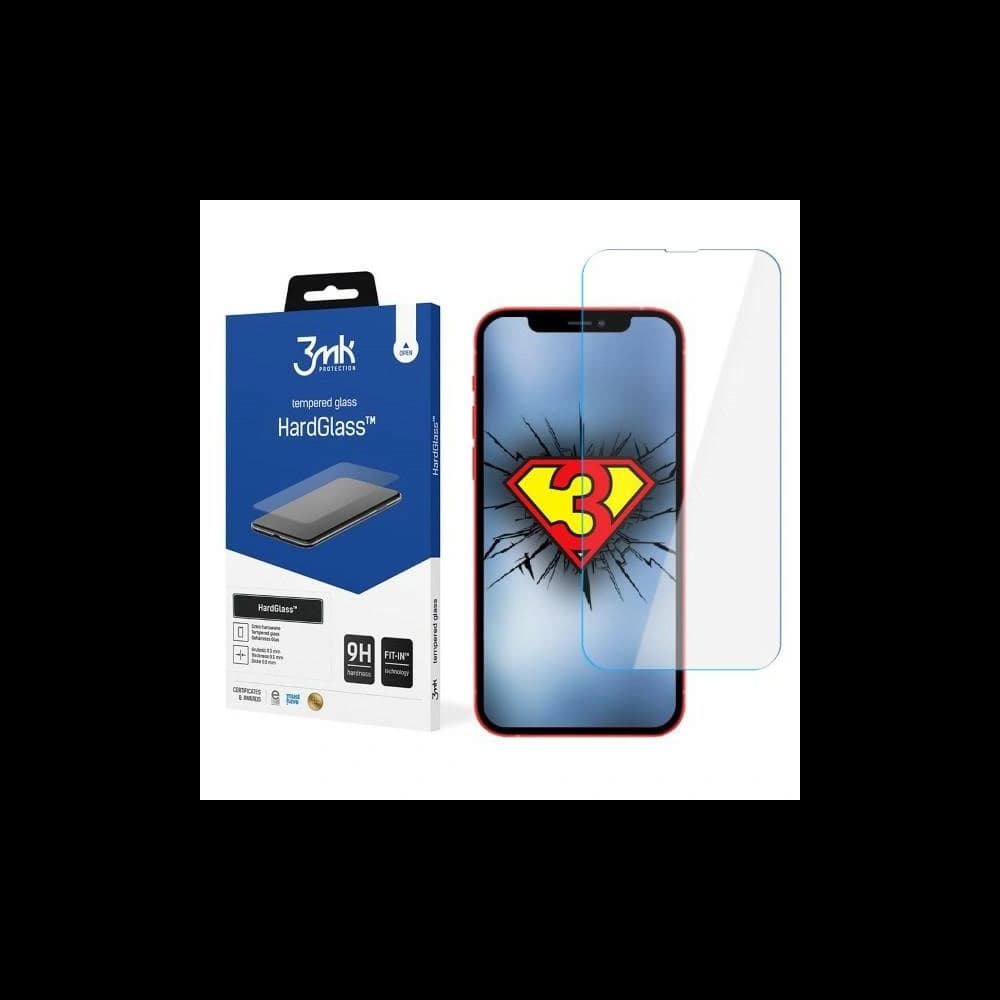 3MK Apple Gehärtetes Glas HardGlass iPhone 13 Pro Max - 1