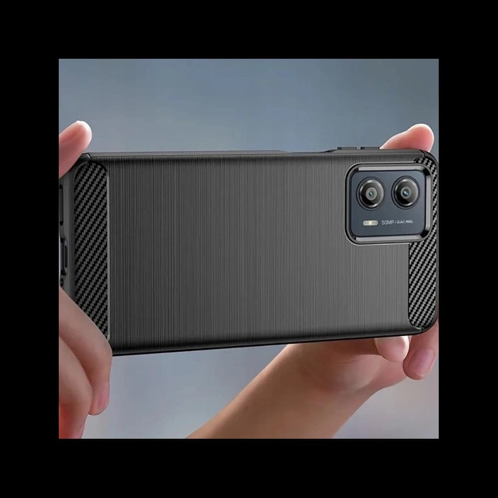 Tech-Protect Gehäuse TPUCarbon Motorola Moto G53 5G Schwarz - 3
