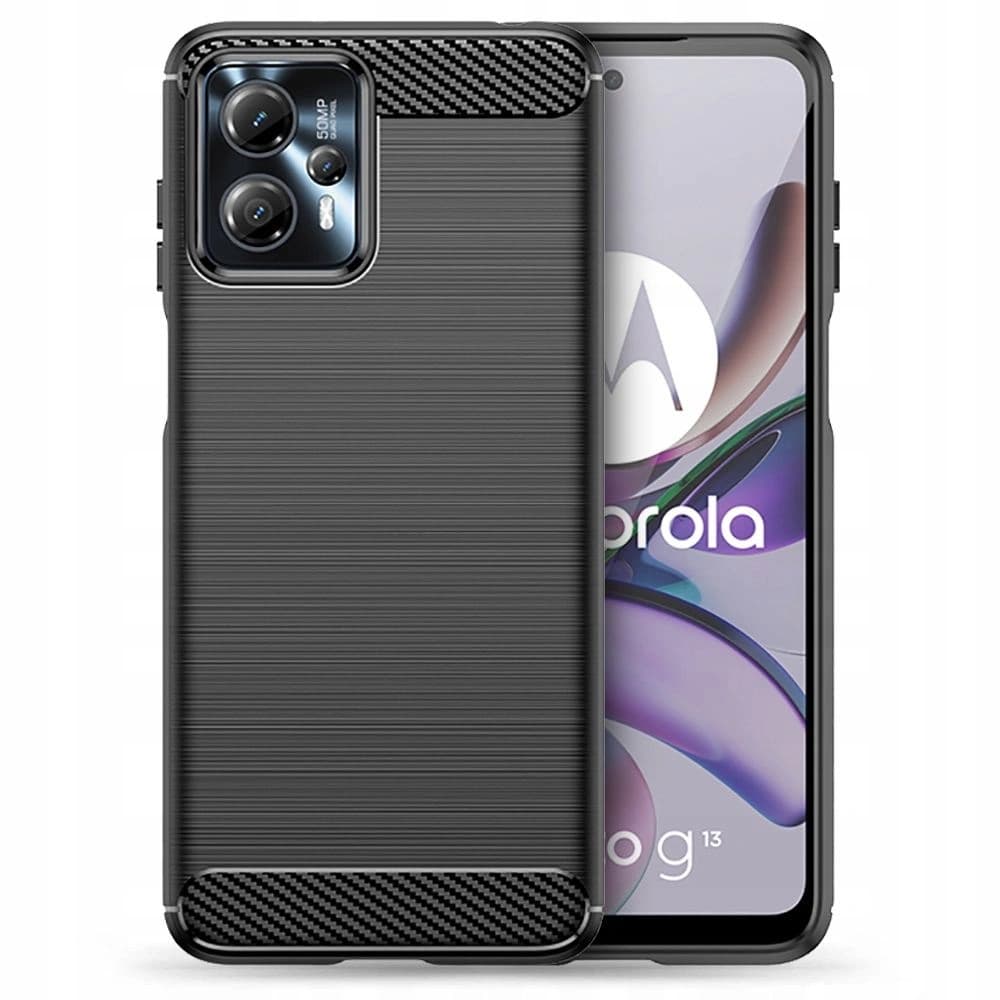 Tech-Protect Gehäuse TPUCarbon Motorola Moto G13/G23 Schwarz - 1