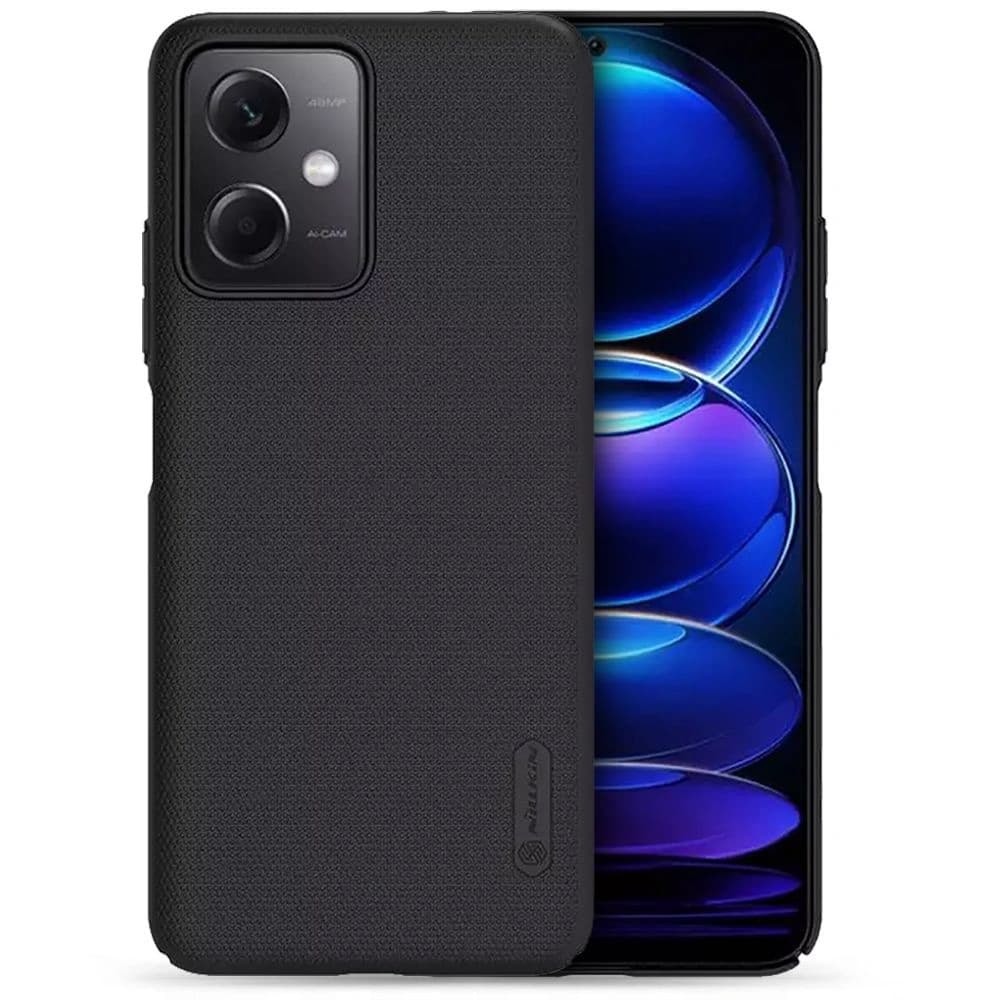 Nillkin Xiaomi Fall mattiert Schild Redmi Note 12/POCO X5 5G Schwarz - 1