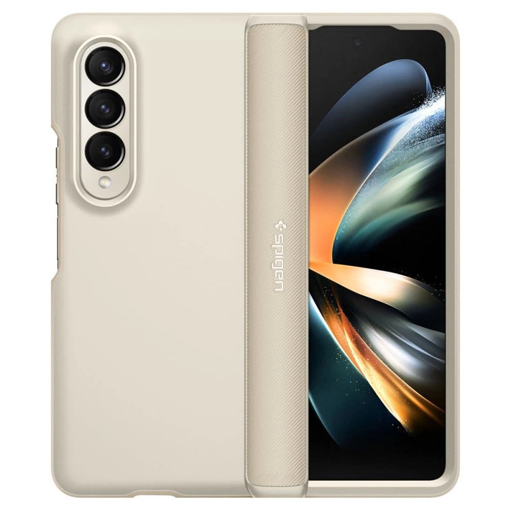 Spigen Samsung Fall Slim Rüstung Pro Galaxy Z Fold 4 Perlen Elfenbein - 2