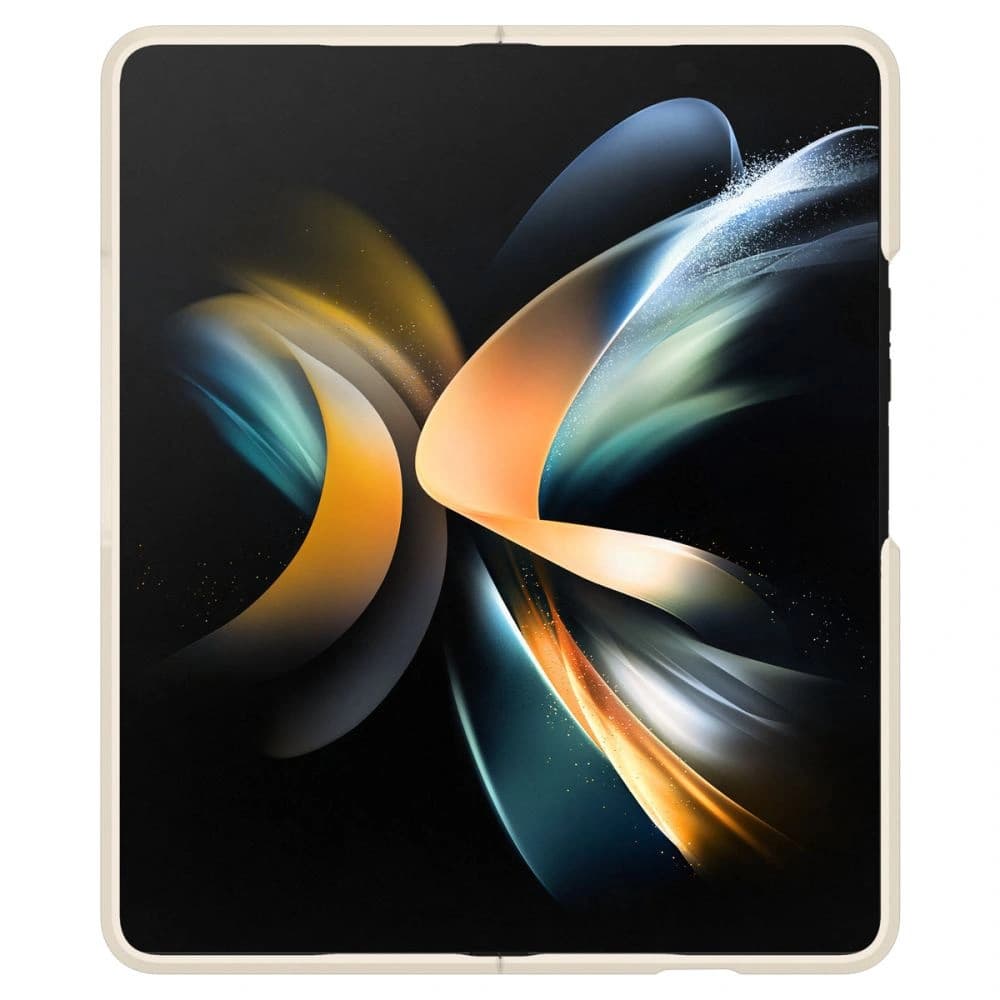 Spigen Samsung Fall Slim Rüstung Pro Galaxy Z Fold 4 Perlen Elfenbein - 3