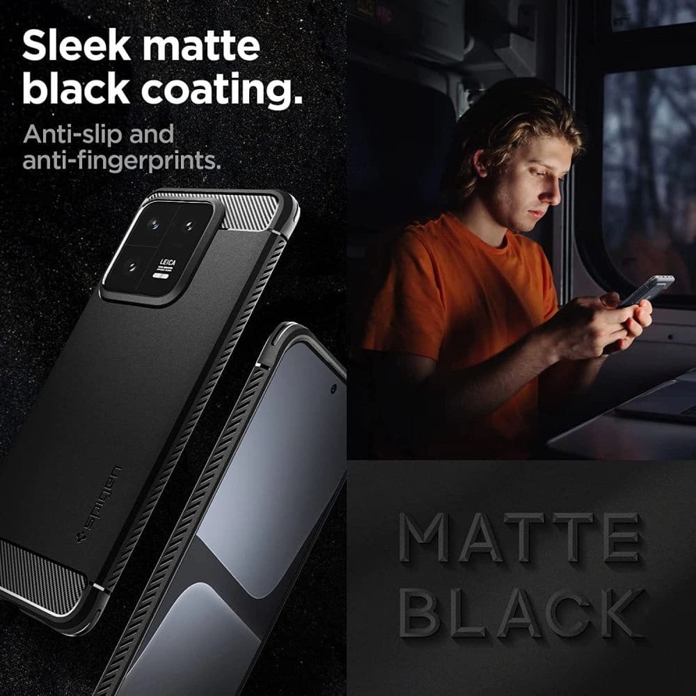 Spigen Rugged Armor Xiaomi 13 Pro Matte Black - 10
