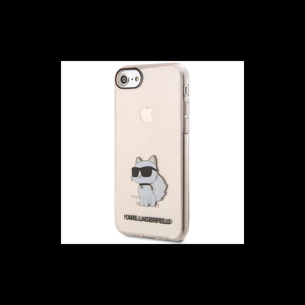 Karl Lagerfeld KLHCI8HNCHTCP Apple iPhone SE 2022/SE 2020/8/7 pink hardcase Ikonik Choupette - 2