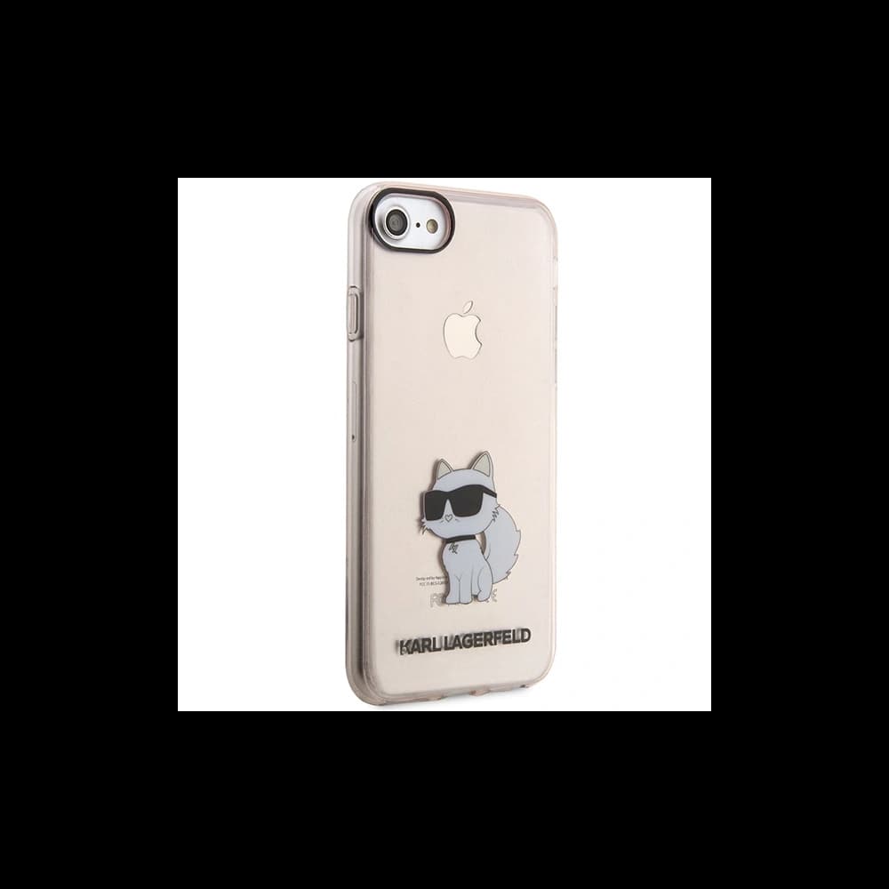 Karl Lagerfeld KLHCI8HNCHTCP Apple iPhone SE 2022/SE 2020/8/7 pink hardcase Ikonik Choupette - 6