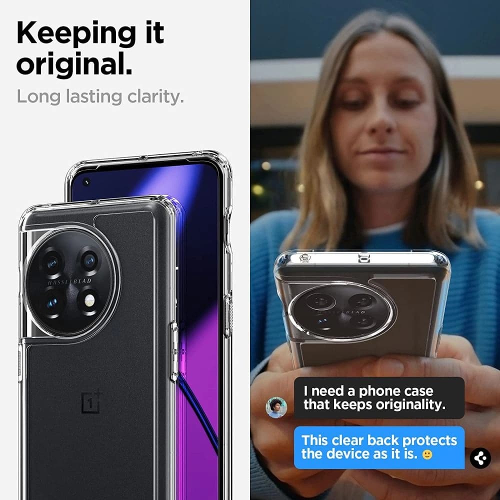 Spigen OnePlus Gehäuse Ultra Hybrid 11 5G Kristallklar - 11