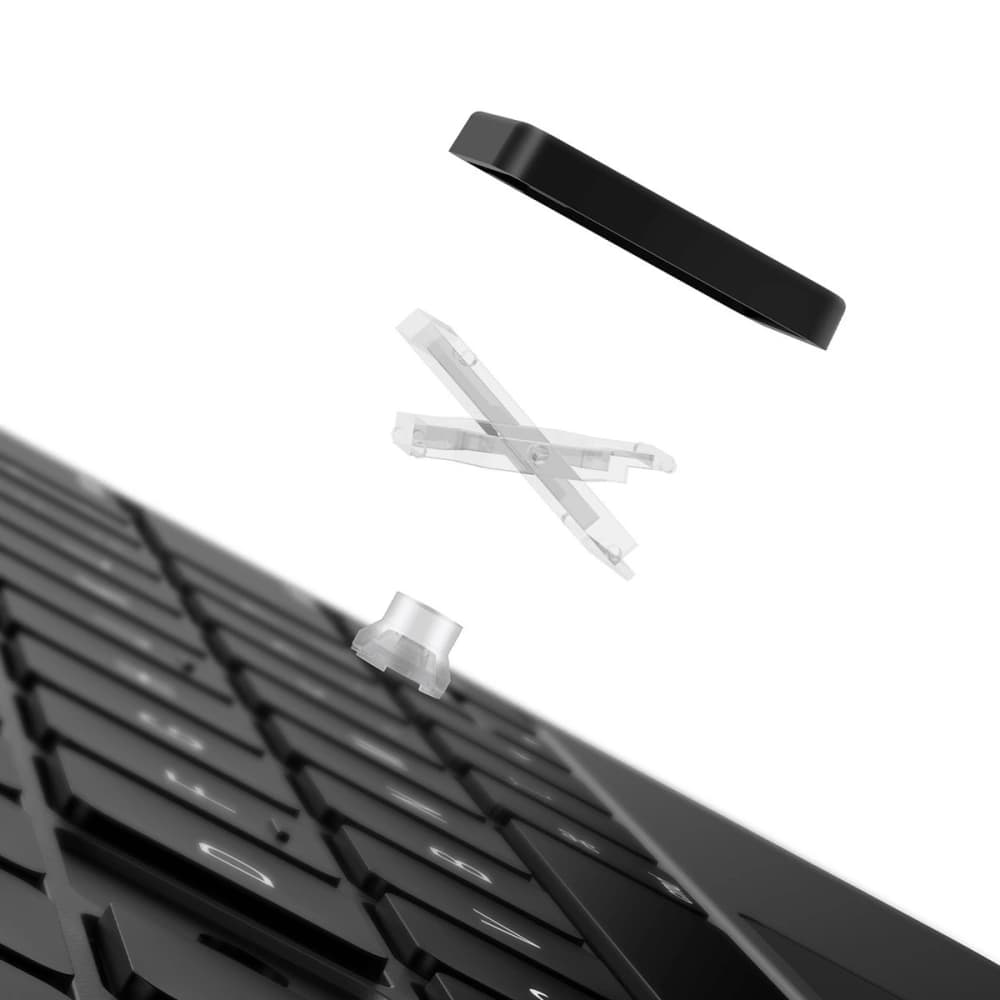 Etui Baseus Brilliance Keyboard Apple iPad Air 10.9 (4. i 5. gen)/iPad Pro 11 (1., 2. i 3. gen)/iPad 10.9 2022 (10. gen) szare - 9