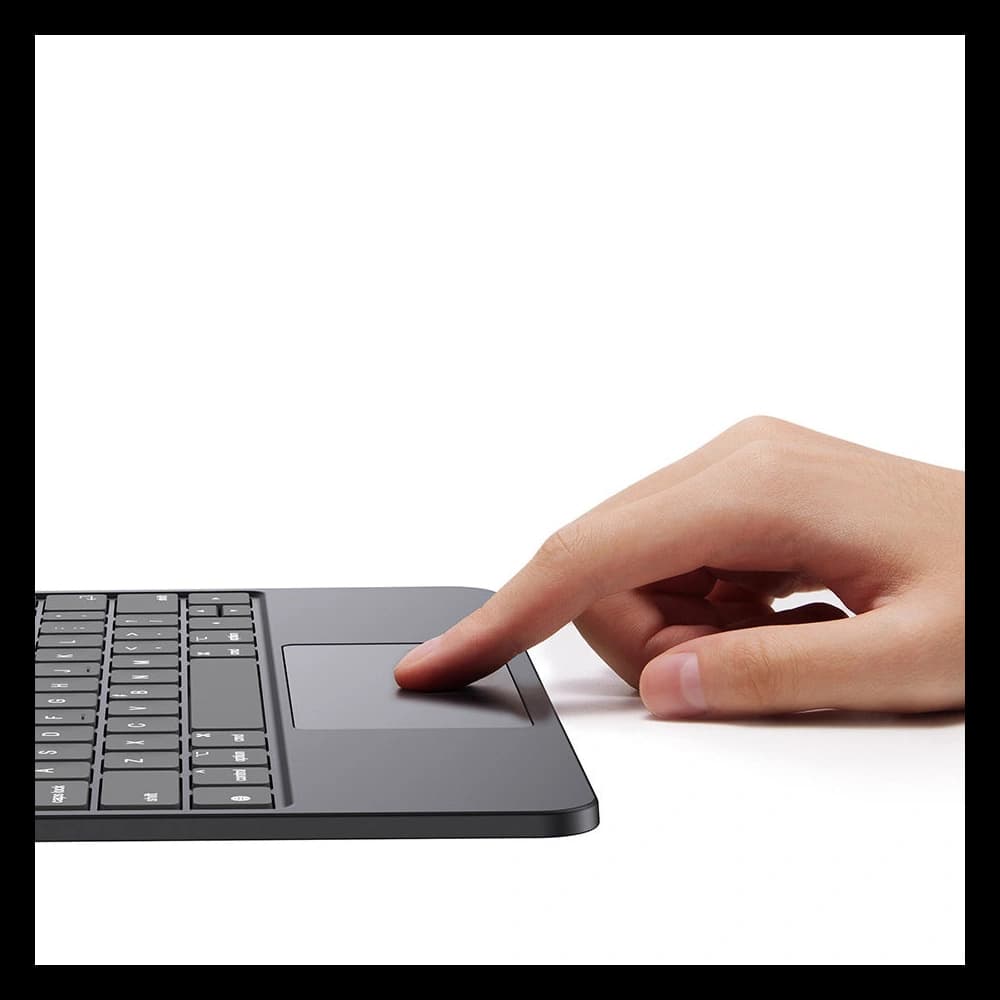 Etui Baseus Brilliance Keyboard Apple iPad Air 10.9 (4. i 5. gen)/iPad Pro 11 (1., 2. i 3. gen)/iPad 10.9 2022 (10. gen) szare - 13