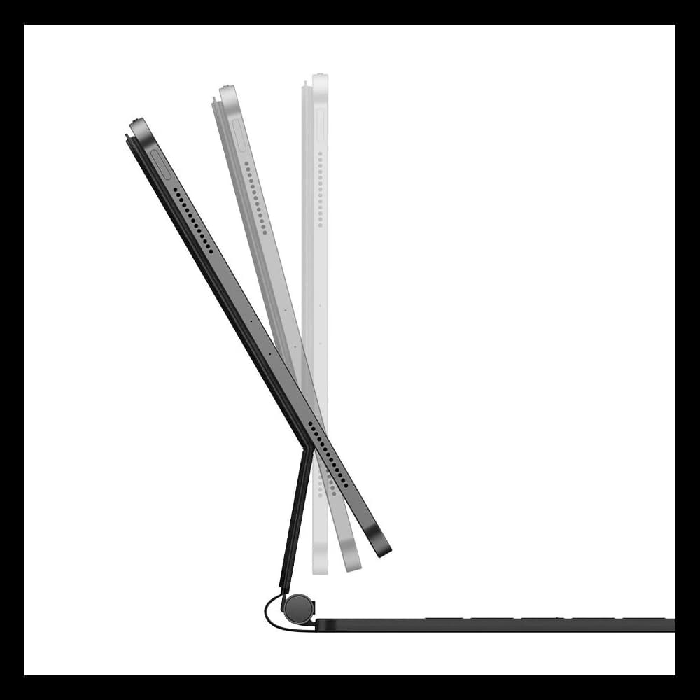 Etui Baseus Brilliance Keyboard Apple iPad Air 10.9 (4. i 5. gen)/iPad Pro 11 (1., 2. i 3. gen)/iPad 10.9 2022 (10. gen) szare - 16