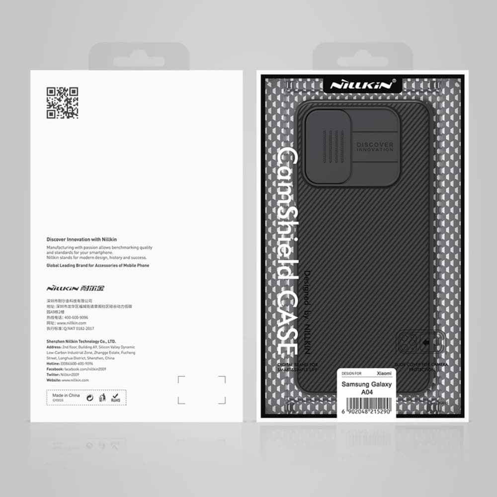 Case Nillkin CamShield Samsung Galaxy A04 black - 5
