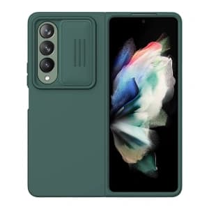 Nillkin Samsung Fall CamShield Silky Silikon Galaxy Z Fold 4 grün