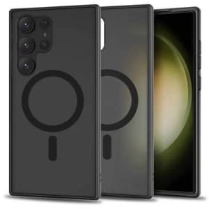 Tech-Protect Magmat MagSafe case Samsung Galaxy S23 Ultra Matte Black