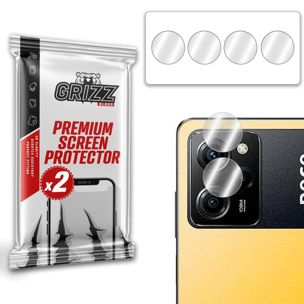 GrizzGlass HybridGlass Camera Glass POCO X5 Pro - 1