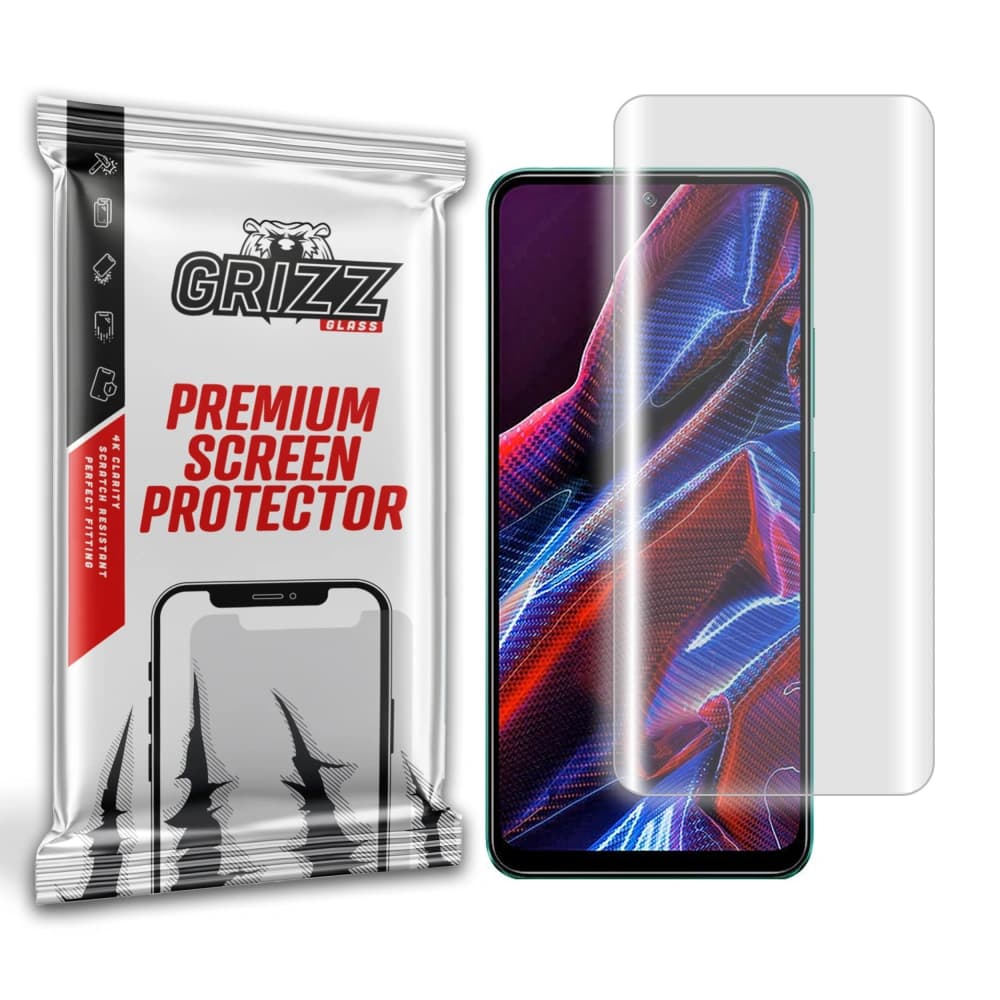 GrizzGlass Hydrogelfolie Hydrofilm für POCO X5 - 1