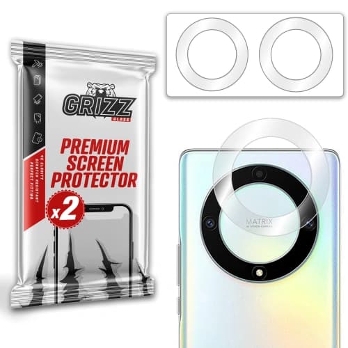 GrizzGlass Kameraglas HybridGlass Kameraglas für Honor Magic5 Lite