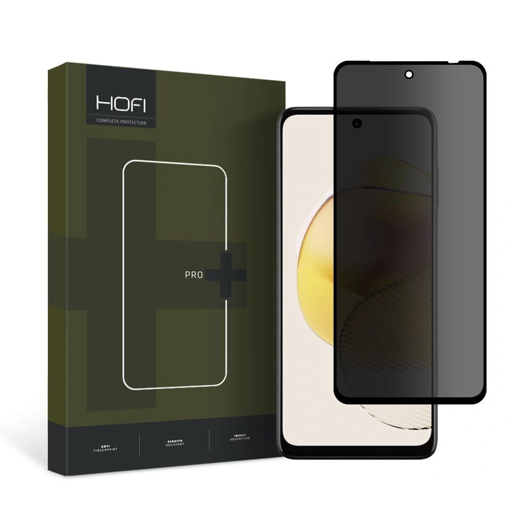 Privacy Glass Hofi Anti Spy Glass Pro+ Motorola Moto G13/G23/G53 5G/G73 5G Privacy glass - 1
