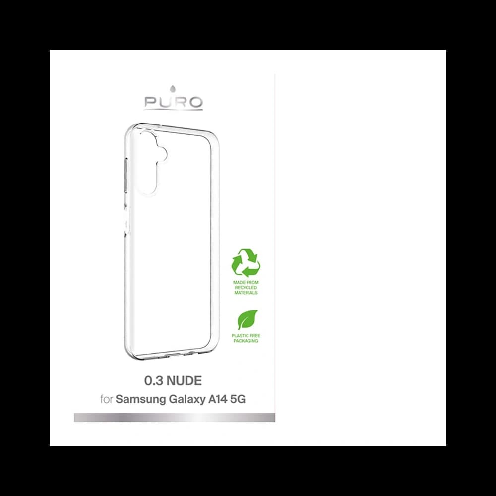 PURO Case 0.3 Nude Samsung Galaxy A14 5G (transparent) - 2