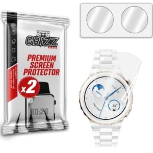 GrizzGlass Keramikfolie CeramicFilm für Huawei Watch GT 3 46 mm