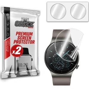 GrizzGlass Keramikfolie CeramicFilm für Huawei Watch GT 3 Pro 46mm