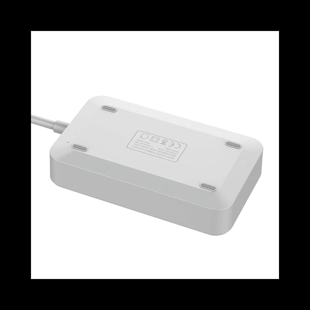 LDNIO Steckdosenleiste mit 3 AC-Anschlüssen, 6x USB, SC3604, 2500W (grau) - 3