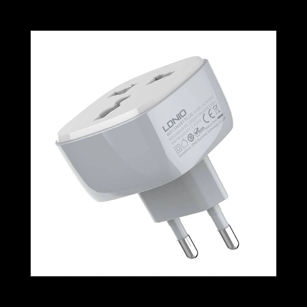 LDNIO SCW1050 Wi-Fi smart socket (white) - 4
