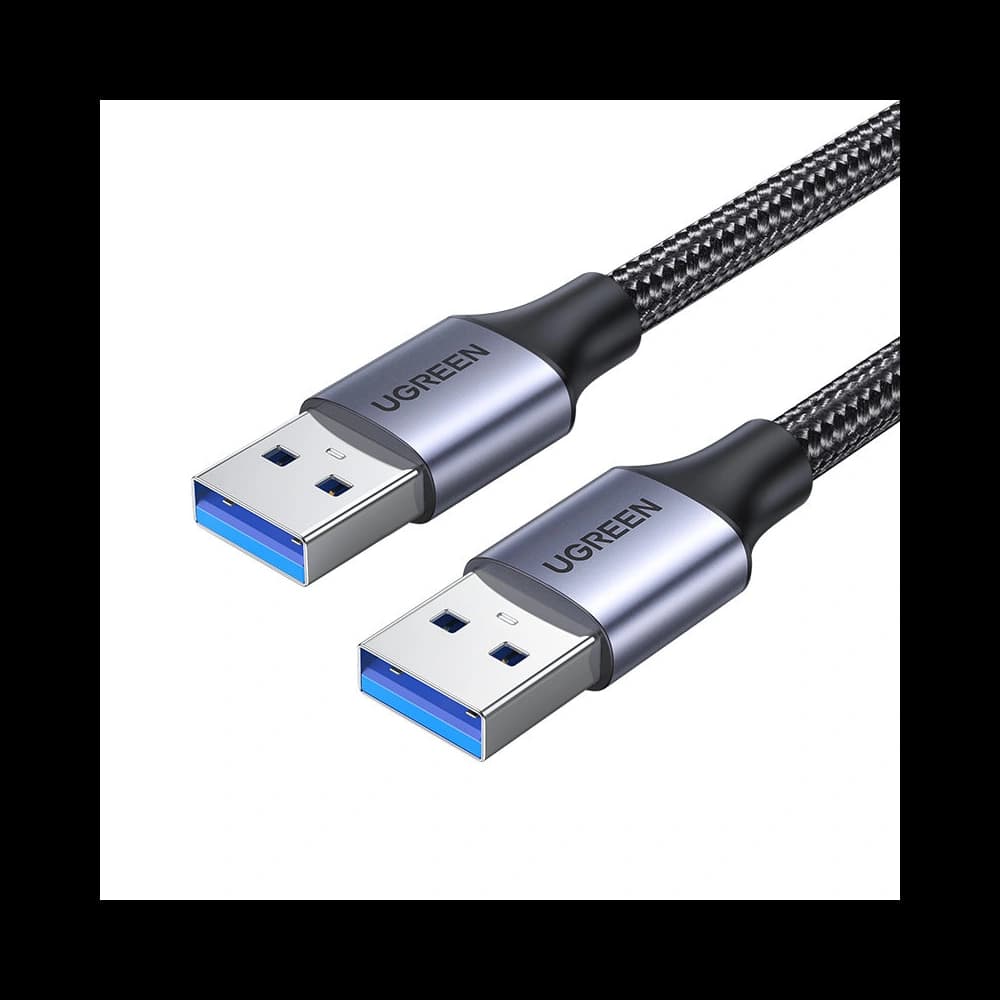 UGREEN US373 USB-A/USB-A 3.0 5Gb/s Cable 2m gray - 1
