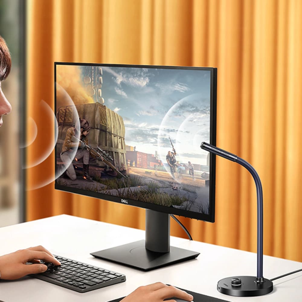 UGREEN CM564 USB-Mikrofon mit Ständer schwarz - 3