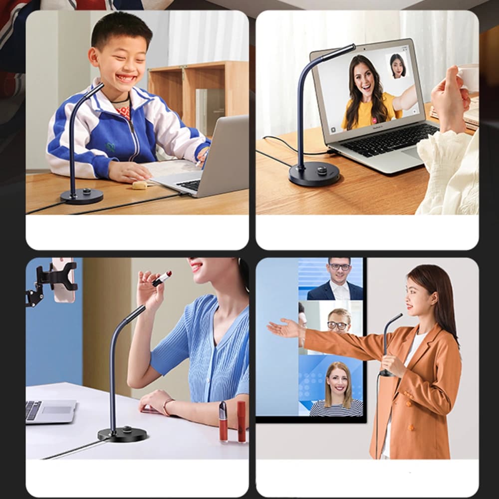 UGREEN CM564 USB-Mikrofon mit Ständer schwarz - 4