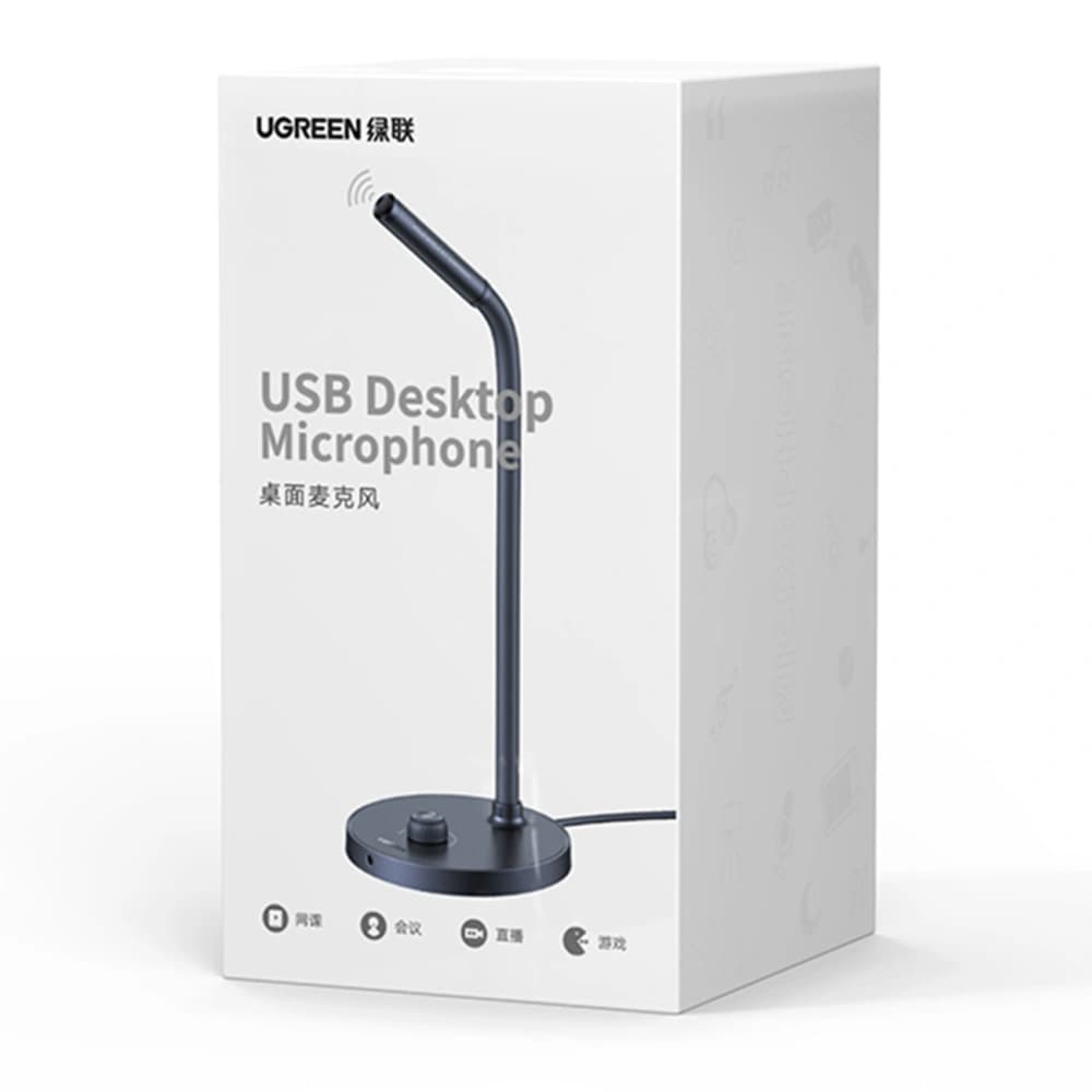 UGREEN CM564 USB-Mikrofon mit Ständer schwarz - 8
