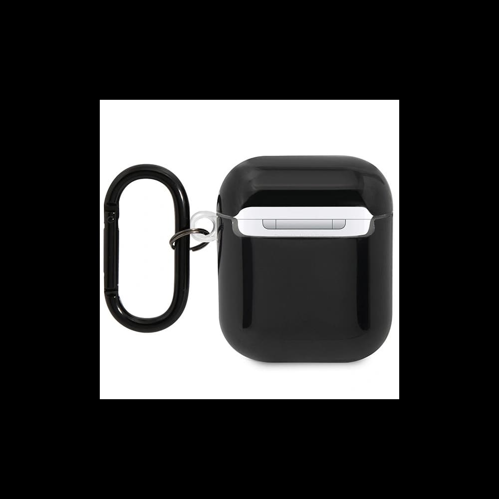 Etui BMW BMA222SWTK Apple AirPods 2/1 czarny/black Multiple Colored Lines - 2