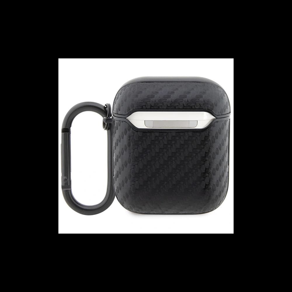 Etui BMW BMA2WMPUCA2 Apple AirPods 2/1 czarny/black Carbon Double Metal Logo - 2