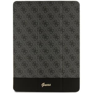 Etui Guess GUFCP12PS4SGK Apple iPad Pro 12.9 2020/2021/2022 (4., 5. i 6. generacji) czarny/black 4G Stripe Allover