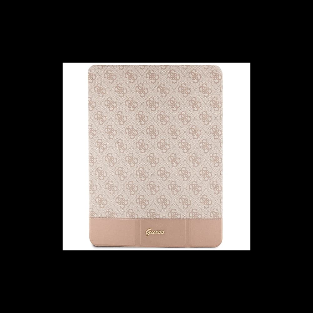 Guess GUFCP12PS4SGP Apple iPad Pro 12.9 2020/2021/2022 (4, 5, 6 gen) pink 4G Stripe Allover - 1