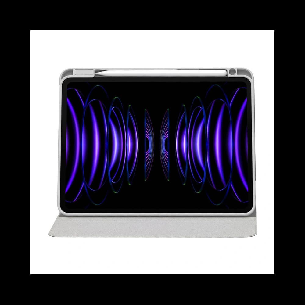 Baseus Apple Magnetische Hülle Minimalist iPad Pro 12.9 2018/2020/2021/2022 (3., 4., 5. und 6. Generation) (hellgrau) - 4