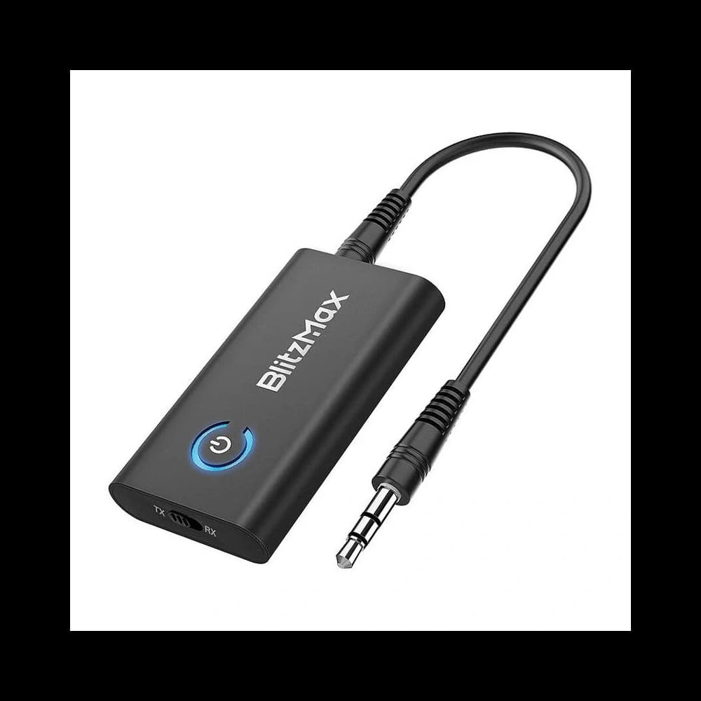 Transmiter/odbiornik Bluetooth 5.2 Blitzwolf BlitzMax BT05, aptX - 1