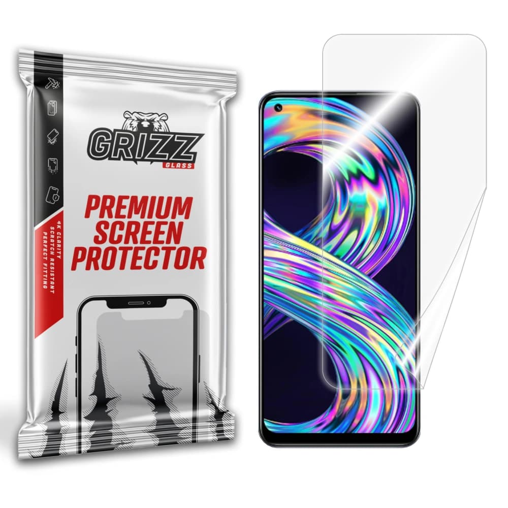 GrizzGlass Keramische Folie CeramicFilm für Realme 8 4G - 1