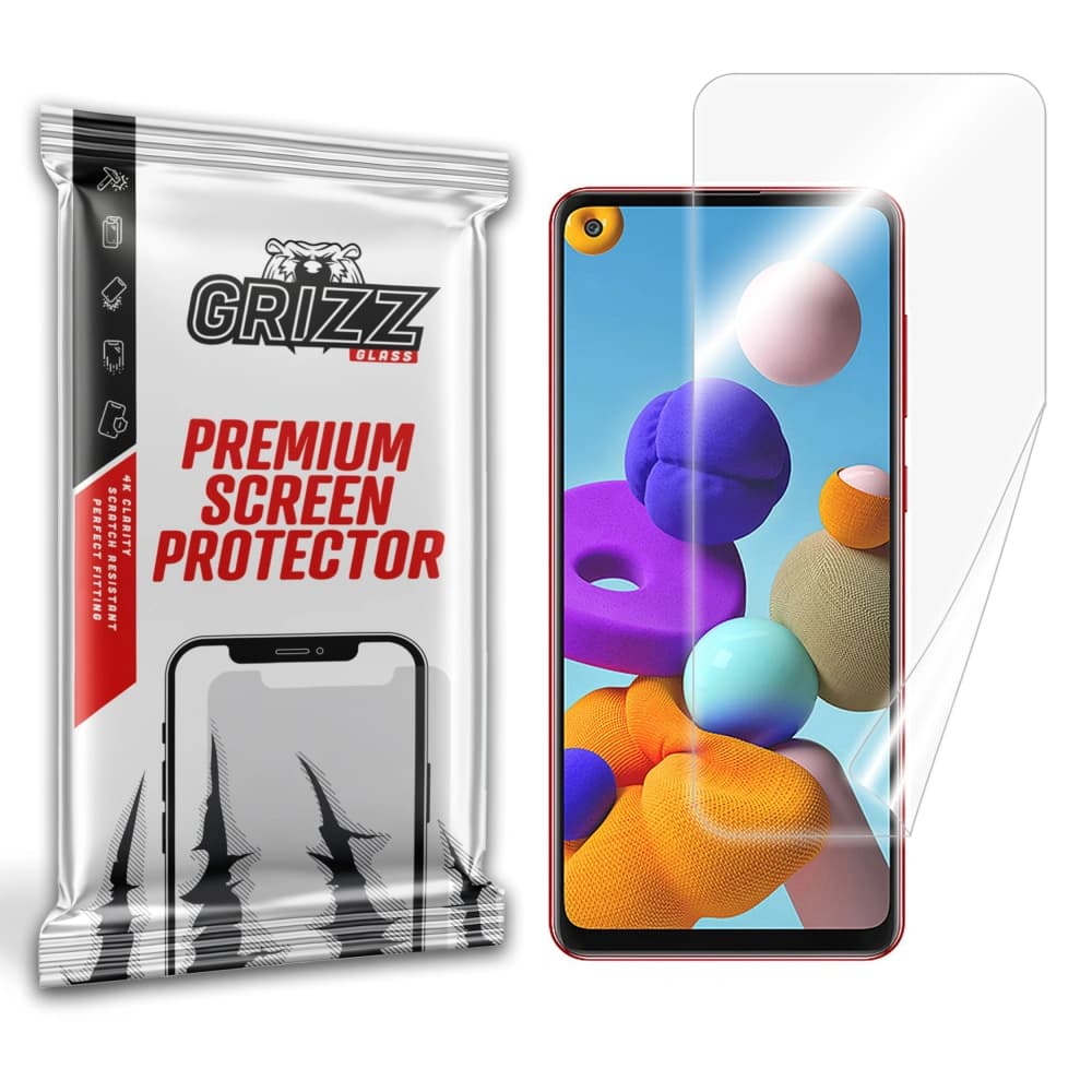 GrizzGlass Samsung Keramische Folie CeramicFilm für Galaxy A21s - 1