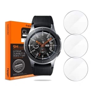 Gehärtetes Glas Spigen GLAS.tR Slim Galaxy Watch 46mm [3 PACK]