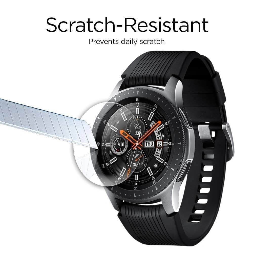 Gehärtetes Glas Spigen GLAS.tR Slim Galaxy Watch 46mm [3 PACK] - 3