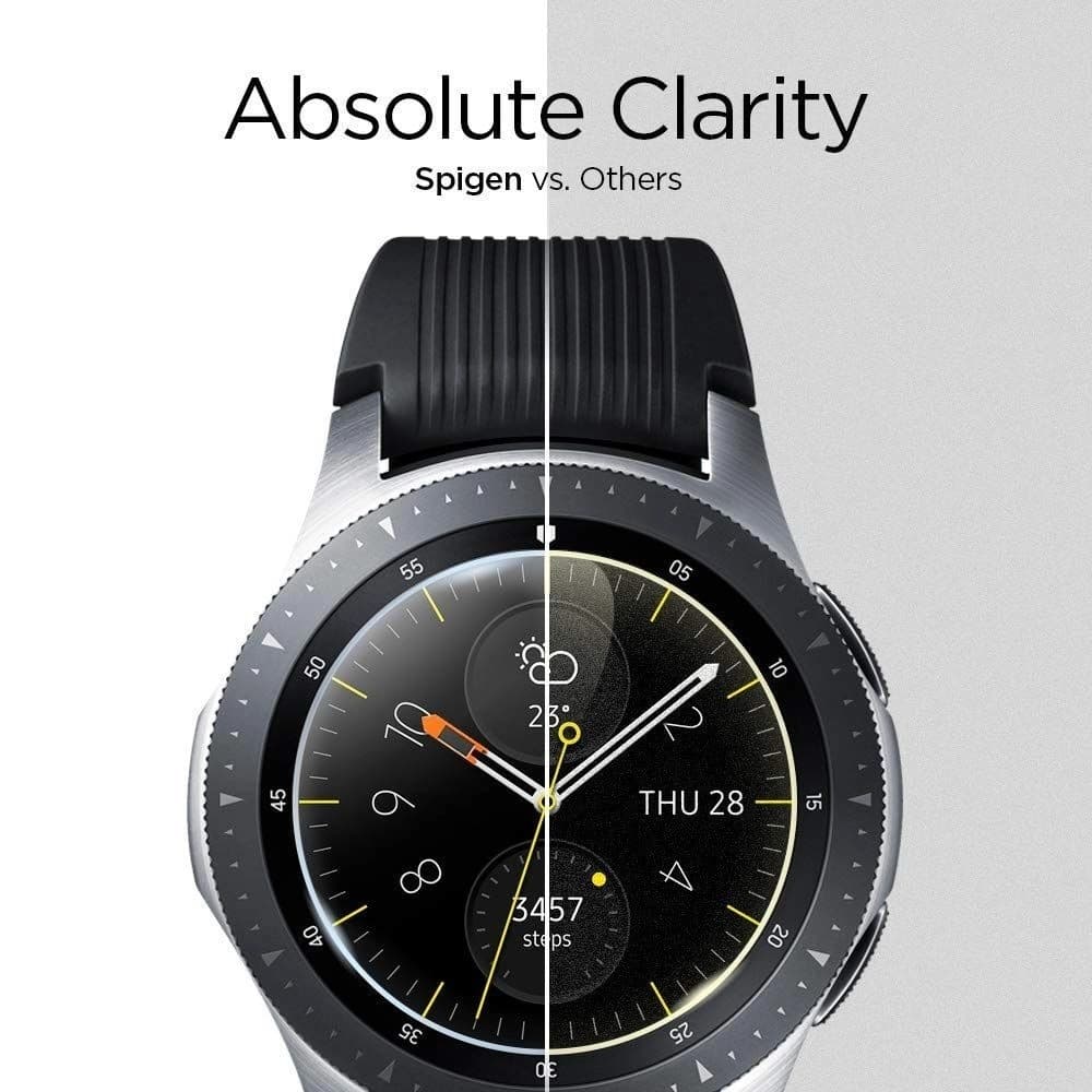 Gehärtetes Glas Spigen GLAS.tR Slim Galaxy Watch 46mm [3 PACK] - 4