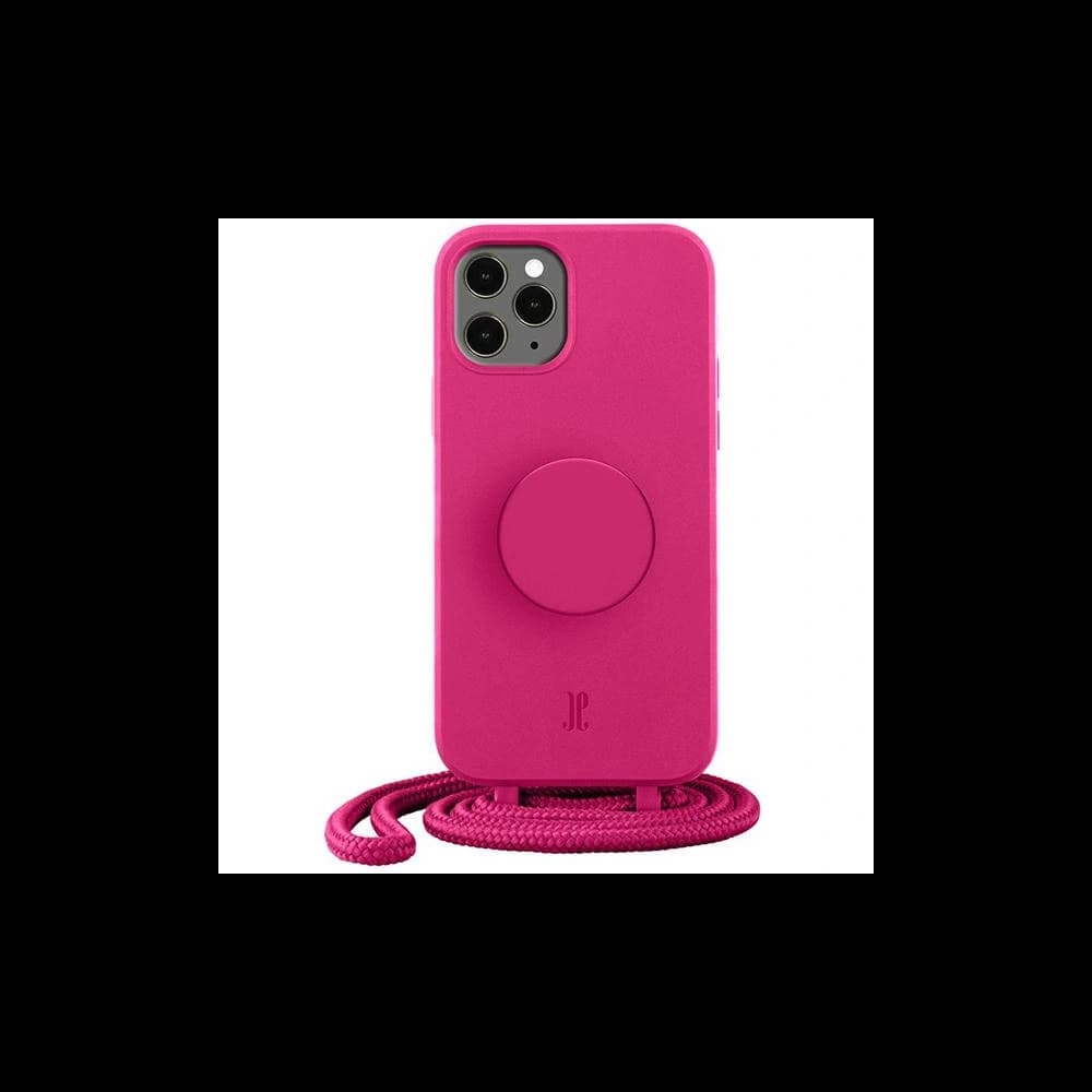 Just Elegance Apple Tasche PopGrip iPhone 11 Pro rosa/orchidee Blume 30051 - 1