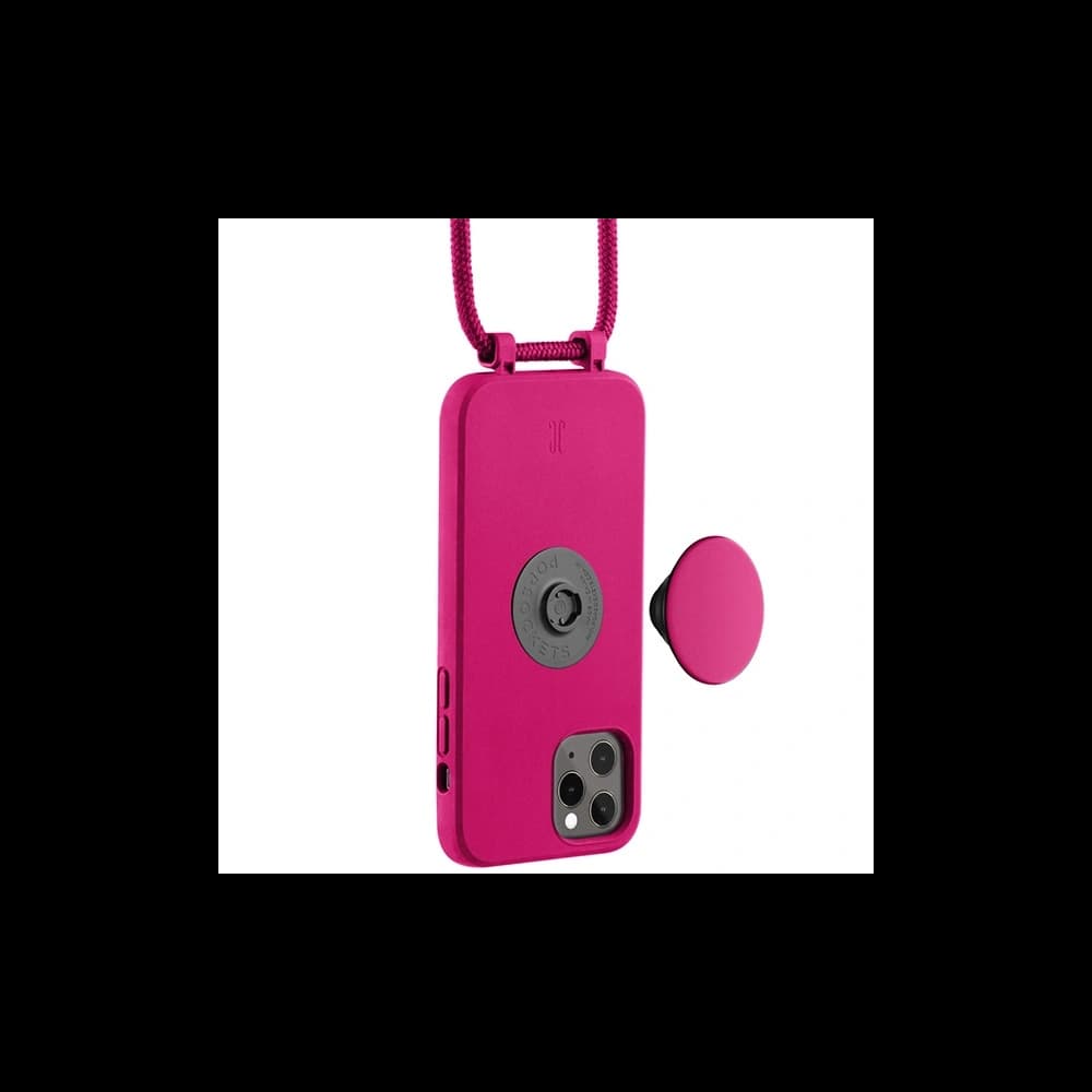 Just Elegance Apple Tasche PopGrip iPhone 11 Pro rosa/orchidee Blume 30051 - 3
