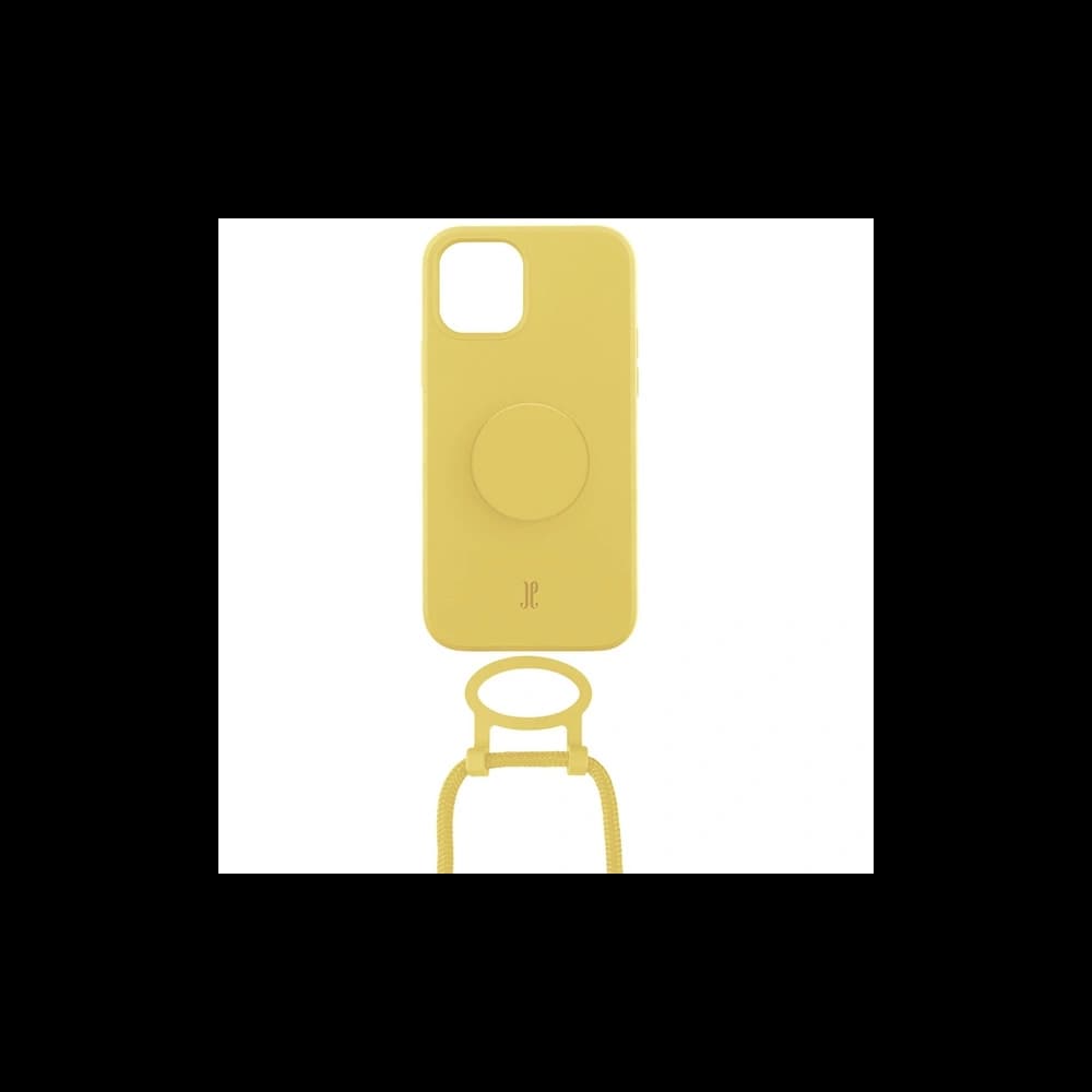 Just Elegance Apple Tasche PopGrip iPhone 11 Pro gelb/Hasenpfau 30052 - 4