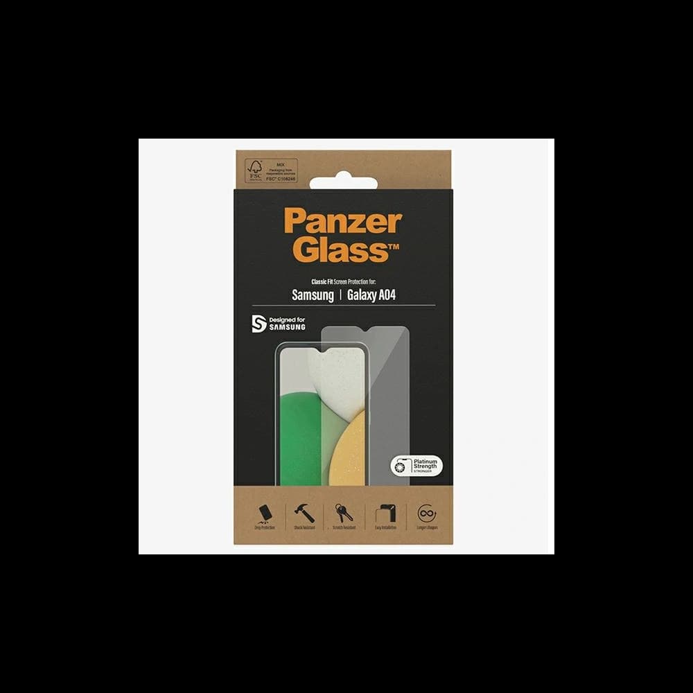 PanzerGlass Classic Fit Samsung Galaxy A04 Screen Protection 7312 - 3
